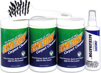 Swedry® DRYCARPET™ Carpet Cleaning 4 unit KIT