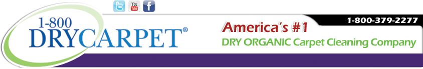 1-800-DRYCARPET Dry Carpet Cleaning Service. Dry Organic Carpet